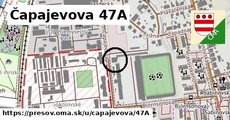 Čapajevova 47A, Prešov