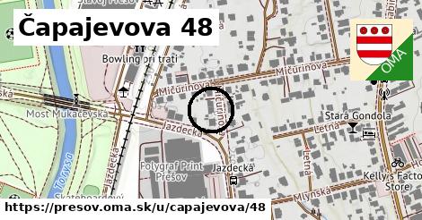 Čapajevova 48, Prešov