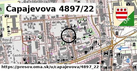 Čapajevova 4897/22, Prešov