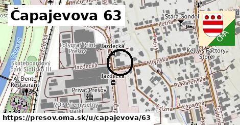 Čapajevova 63, Prešov