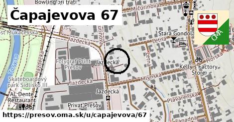 Čapajevova 67, Prešov