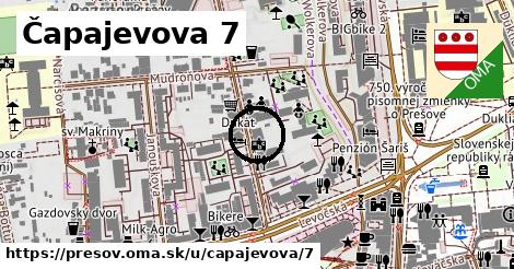 Čapajevova 7, Prešov