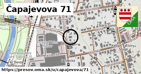 Čapajevova 71, Prešov