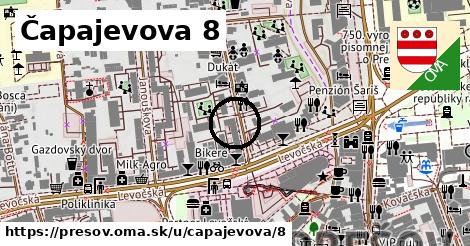 Čapajevova 8, Prešov