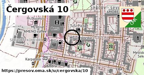 Čergovská 10, Prešov