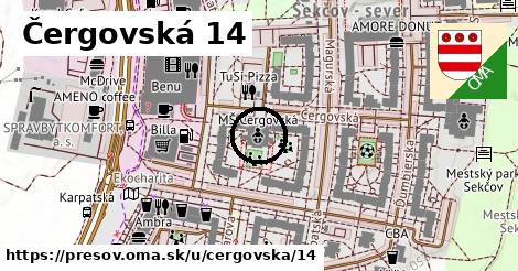 Čergovská 14, Prešov