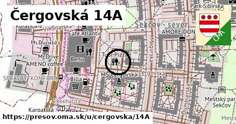 Čergovská 14A, Prešov