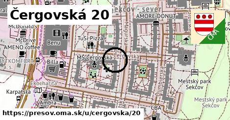 Čergovská 20, Prešov