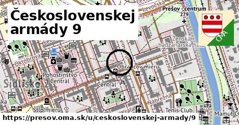 Československej armády 9, Prešov