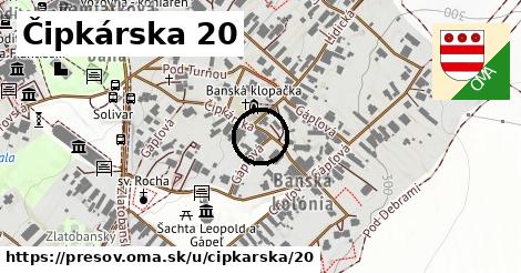 Čipkárska 20, Prešov