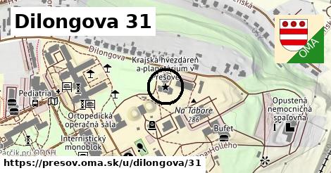 Dilongova 31, Prešov