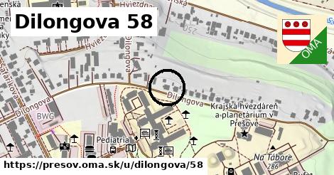Dilongova 58, Prešov