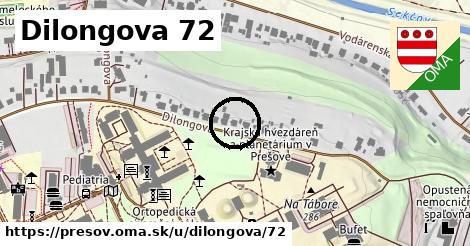 Dilongova 72, Prešov