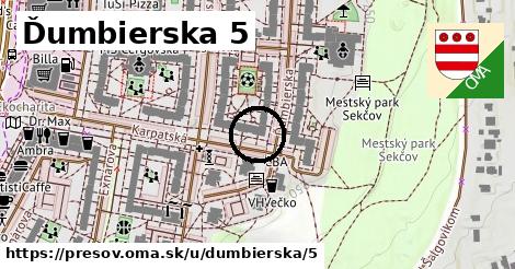 Ďumbierska 5, Prešov