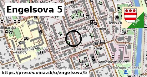 Engelsova 5, Prešov