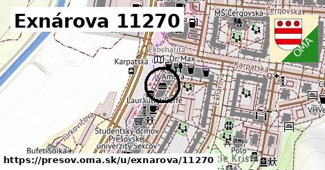 Exnárova 11270, Prešov