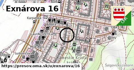 Exnárova 16, Prešov