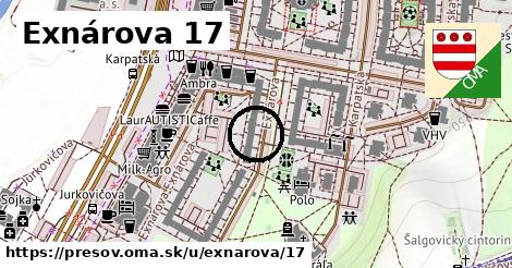 Exnárova 17, Prešov