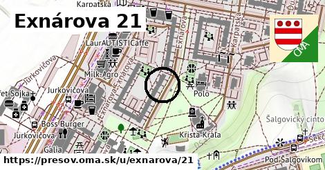 Exnárova 21, Prešov