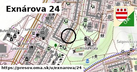 Exnárova 24, Prešov