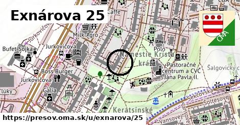 Exnárova 25, Prešov