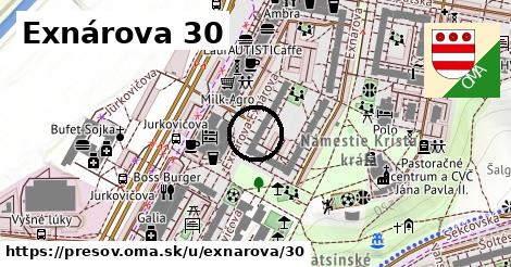 Exnárova 30, Prešov