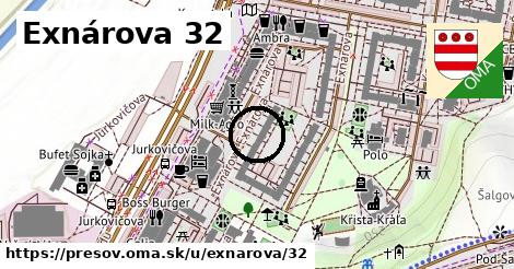 Exnárova 32, Prešov