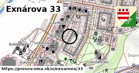 Exnárova 33, Prešov