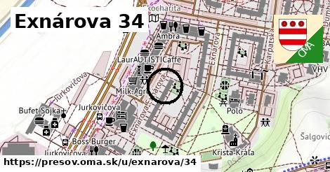 Exnárova 34, Prešov