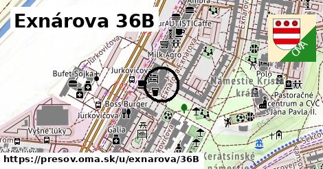 Exnárova 36B, Prešov