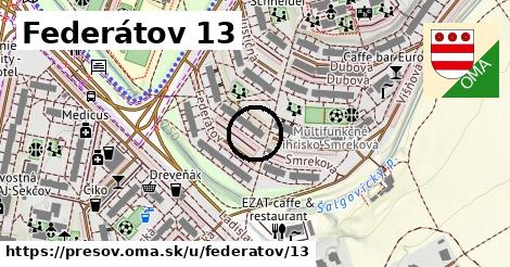 Federátov 13, Prešov