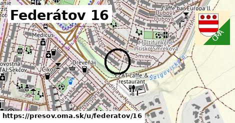 Federátov 16, Prešov