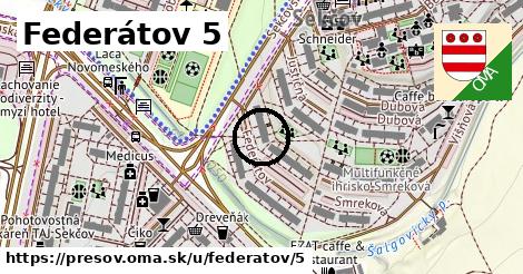 Federátov 5, Prešov