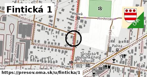 Fintická 1, Prešov