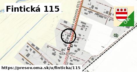 Fintická 115, Prešov