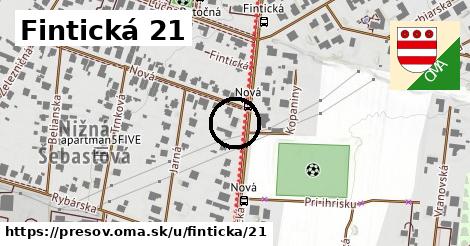 Fintická 21, Prešov