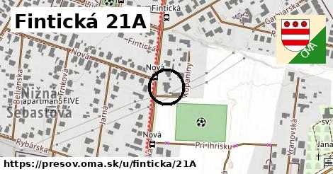 Fintická 21A, Prešov