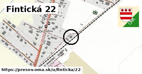 Fintická 22, Prešov