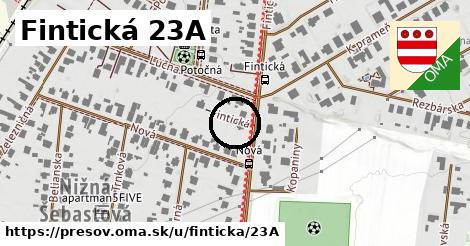 Fintická 23A, Prešov