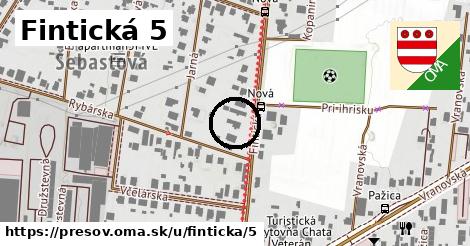 Fintická 5, Prešov