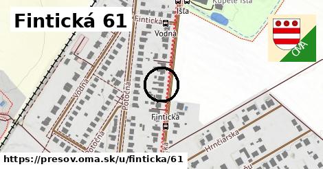 Fintická 61, Prešov