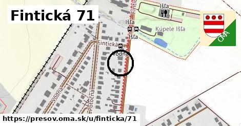 Fintická 71, Prešov