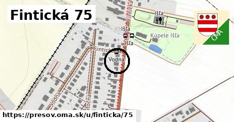 Fintická 75, Prešov