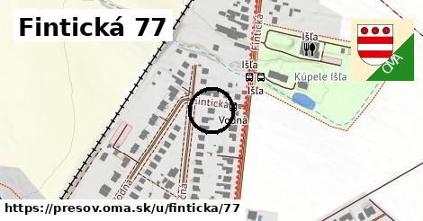 Fintická 77, Prešov
