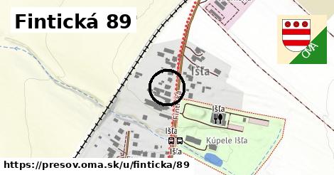 Fintická 89, Prešov