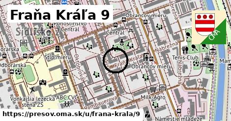 Fraňa Kráľa 9, Prešov