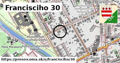 Francisciho 30, Prešov