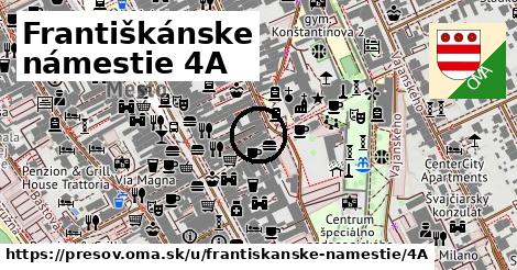 Františkánske námestie 4A, Prešov