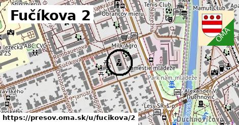 Fučíkova 2, Prešov