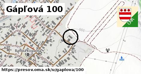 Gápľová 100, Prešov